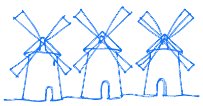 Molinos de viento de Castilla-La Mancha